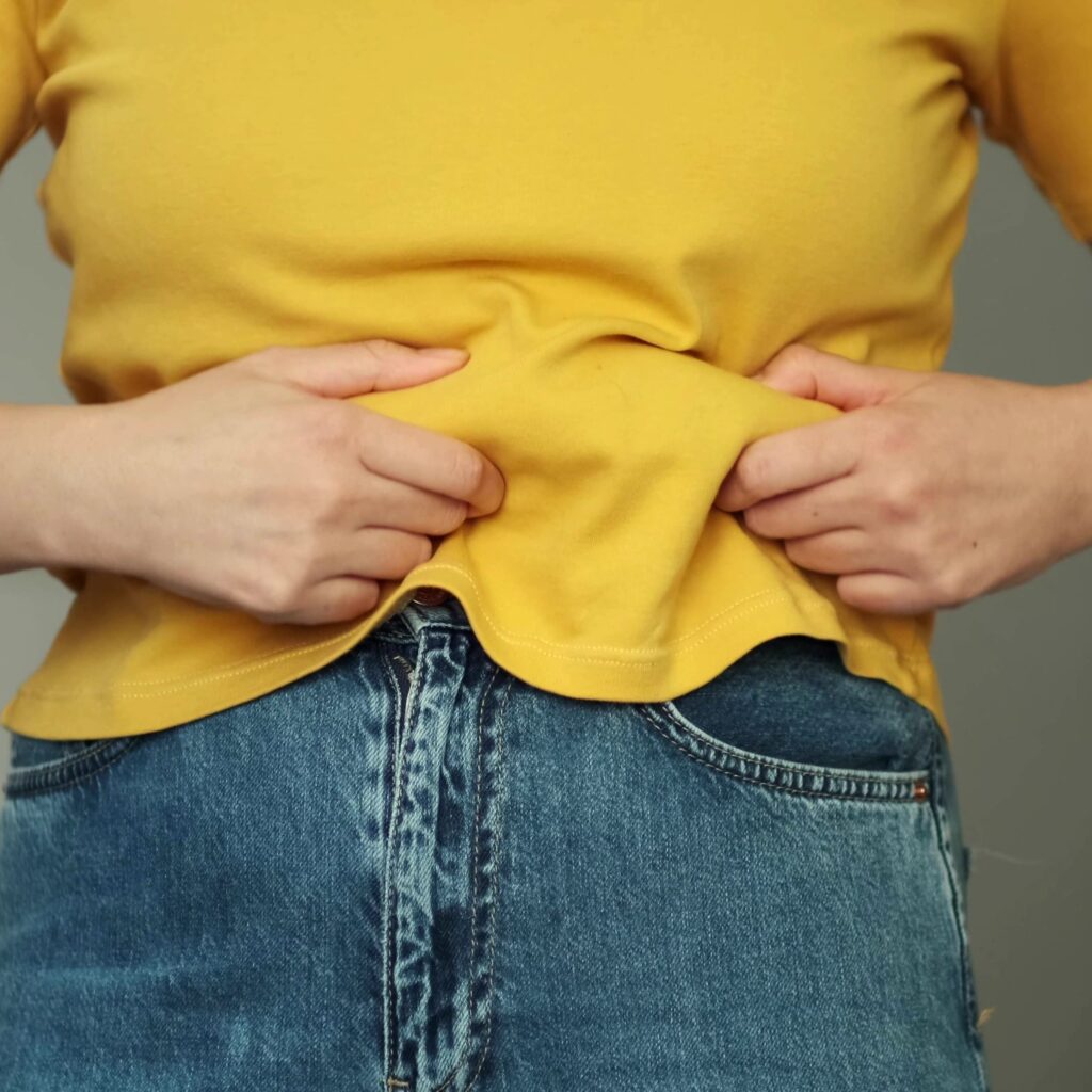 چربی سوزی شکم و پهلو